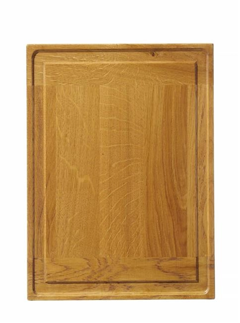 Deska dębowa do serwowania, 370x270x20 mm | HENDI, 505465