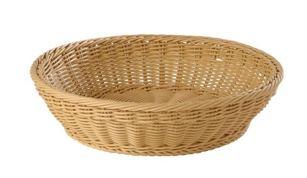 Koszyk okrągły z polipropylenu Ø370 mm, beżowy | APS, Profi Line
