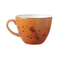 Filiżanka do kawy, 210 ml, pomarańczowa | FINE DINE, Dahlia