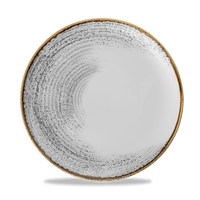 Talerz płytki, 260 mm | CHURCHILL, Homespun Accents Jasper Grey