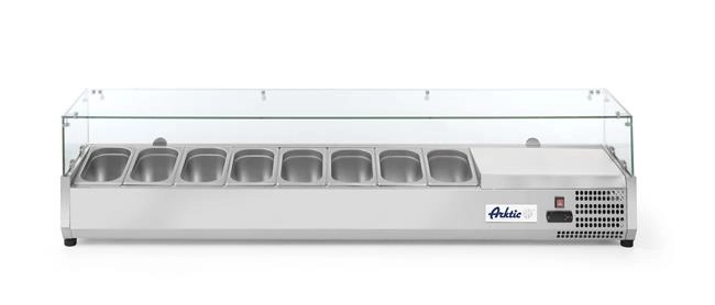 Nadstawa chłodnicza 8x GN 1/4, 230V, 0,18 kW, 1805x335x460 mm | ARKTIC, 232927