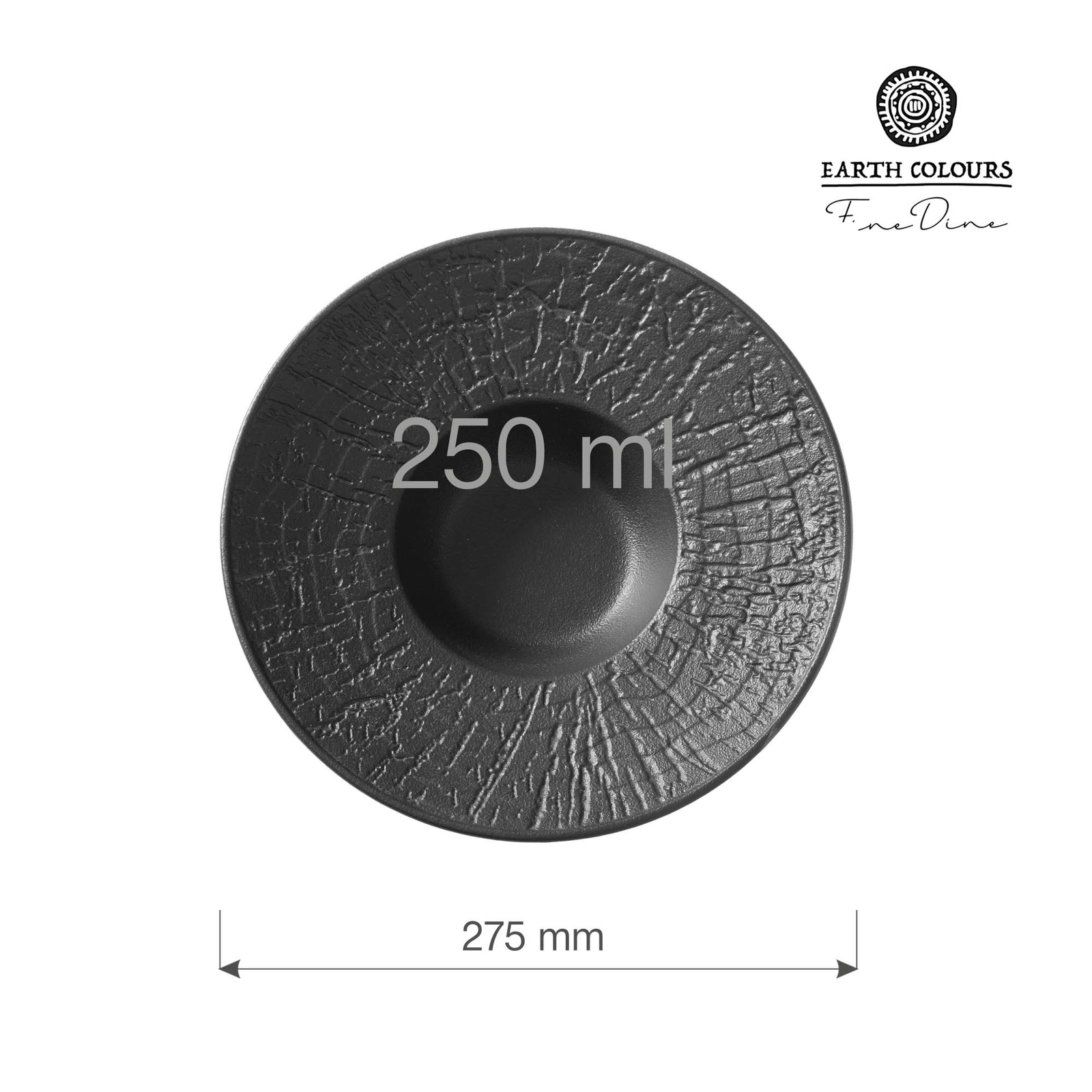 Talerz do pasty, Ø275 mm, 250 ml, biały | FINE DINE, Crust