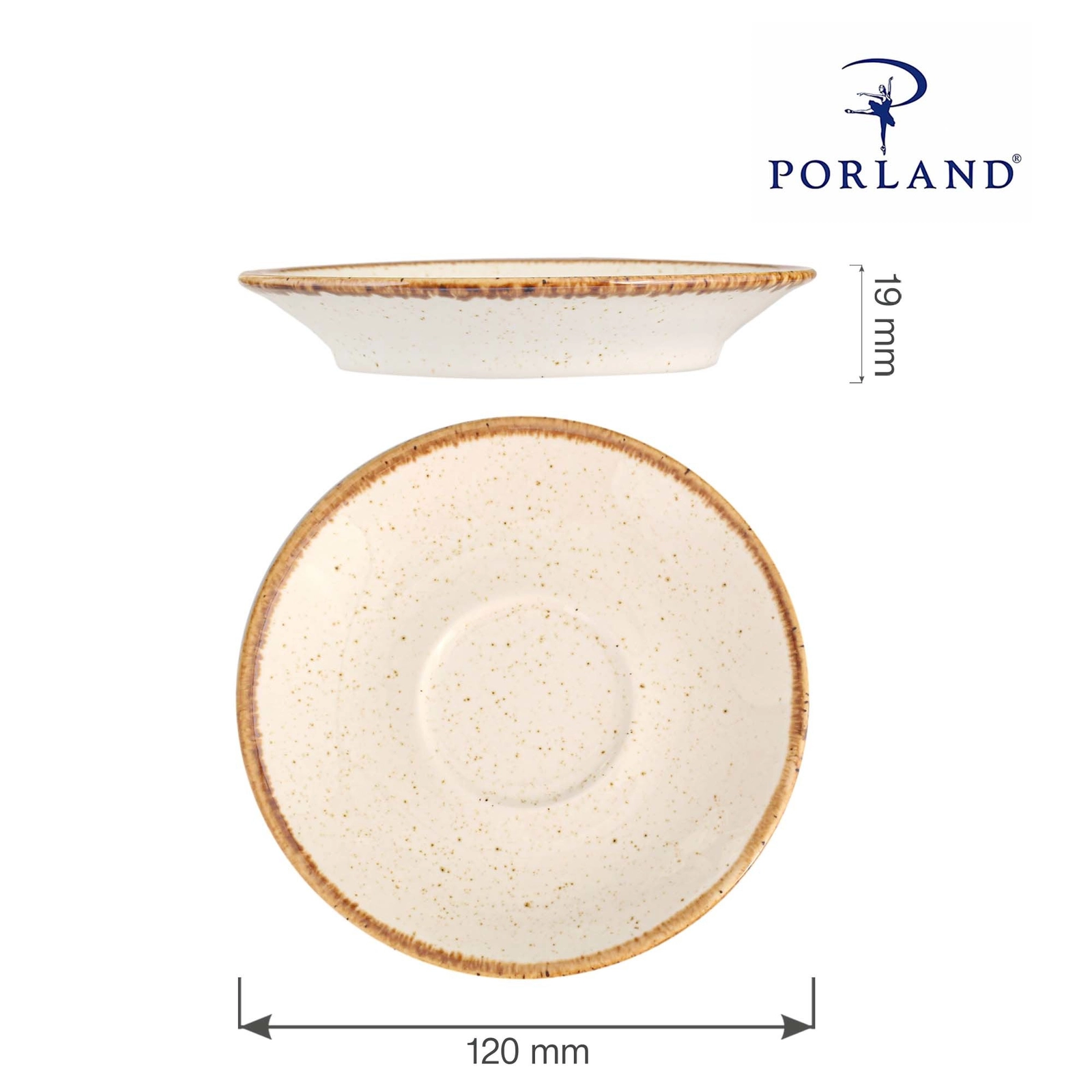 Spodek, Ø120 mm | PORLAND, Seasons Sand