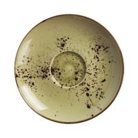 Spodek do espresso, Ø115 mm, zielony | FINE DINE, Olive