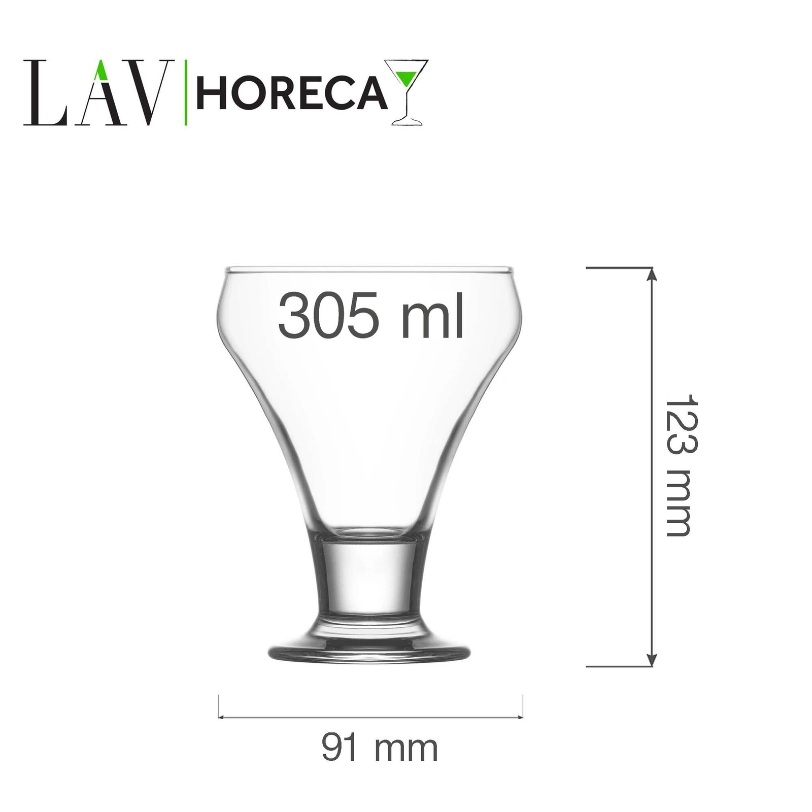 Pucharek, 305 ml | LAV, Malibu