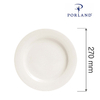 Talerz, Ø270 mm | PORLAND, Dove