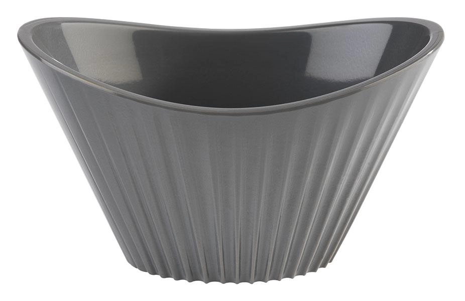 Misa z melaminy 0,07 l, 95x55x55 mm, szara | APS, Mini