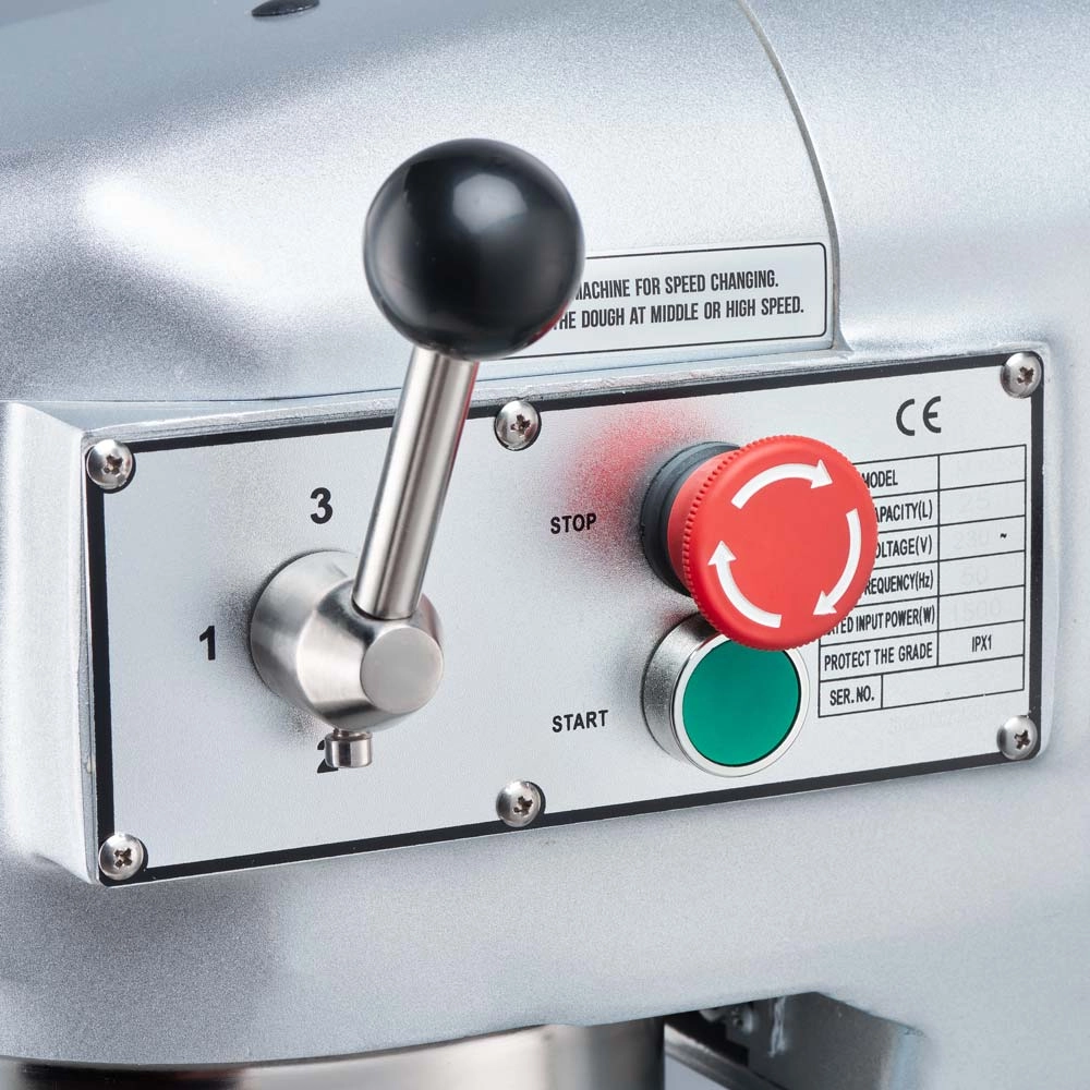 Mikser planetarny 3-biegowy 25 l, 1.5 kW, 230 V, 460×580×930 mm | STALGAST, 783250