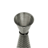 Miarka barmańska w stylu japońskim Diamond Lettice, ze stali nierdzewnej, czarna, 30/60 ml | BARFLY, Diamond Lettice