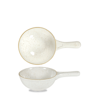 Patelnia głęboka, Ø250 mm, 600 ml | CHURCHILL, Stonecast Barley White