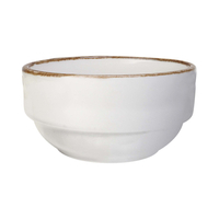 Miska sztaplowana, Ø80 mm, 150 ml, pomarańczowa | FINE DINE, Vanilla