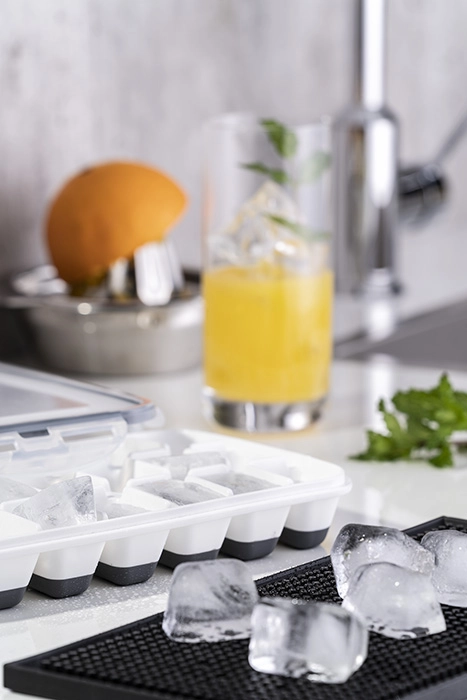 Forma do kostek lodu 250×150×40 mm, 2 szt. z polipropylenu | APS, 36103