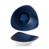 Miska trójkątna, Ø235 mm | CHURCHILL, Stonecast Plume Ultramarine