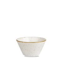 Miska konikalna, 340 ml | CHURCHILL, Stonecast Barley White