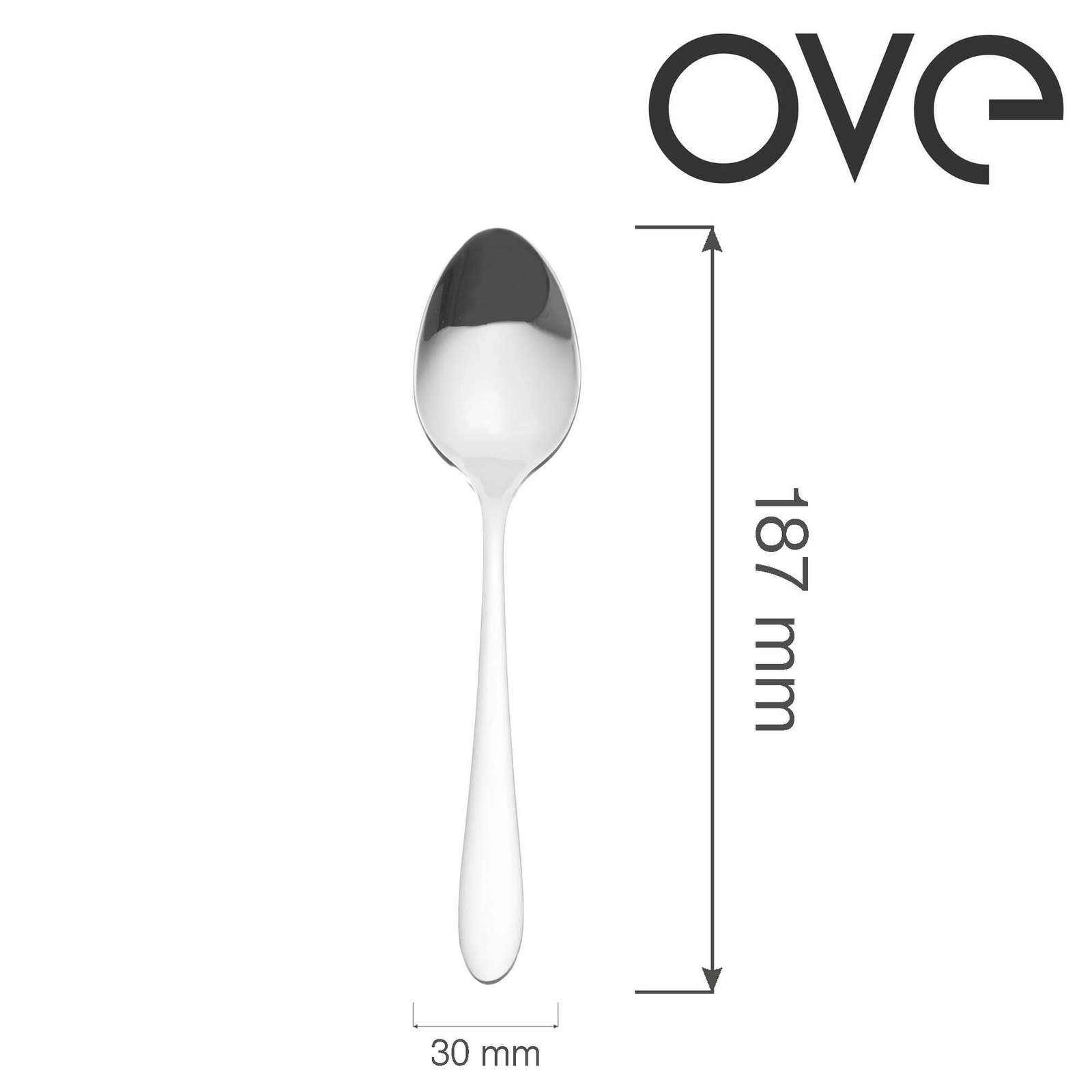Łyżka deserowa, 187 mm | OVE, Como