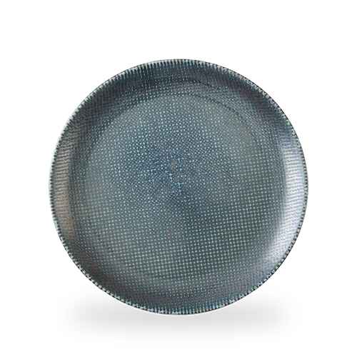 Talerz płytki Ø290 mm, niebieski | CHURCHILL, Astro Metallic Blue