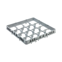 Nadstawa do kosza typ 1, 500×500×40 mm, 16 elementów, maks. ø 109 mm | AMERBOX, 877463