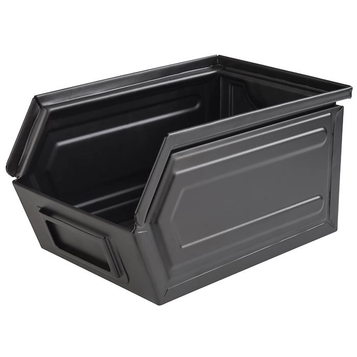 Pojemnik na przekąski 2,4 l, metalowy, czarny | APS, 40676