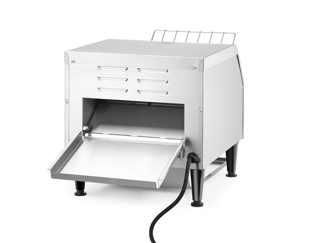 Toster przelotowy podwójny, 230 V, 2,24 kW, 418x365x390 mm | HENDI, 261309