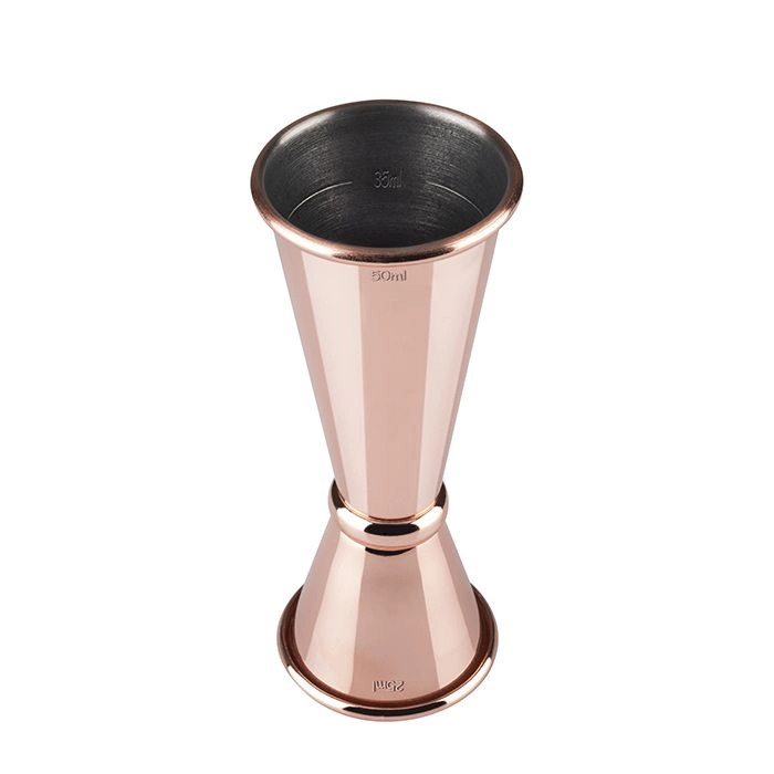 Miarka barmańska 25/50 ml, miedziana | APS, 93165