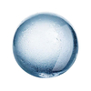 Forma do kostek lodu w kształcie kuli, niebieska, 180x125x50 mm | BARUP, 679029