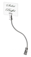 Klips do plakietek z przewodem 120 mm + 10 plakietek | APS, Flexibel