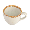 Filiżanka z porcelany do espresso, 80 ml, jasnoszara | FINE DINE, Ashen