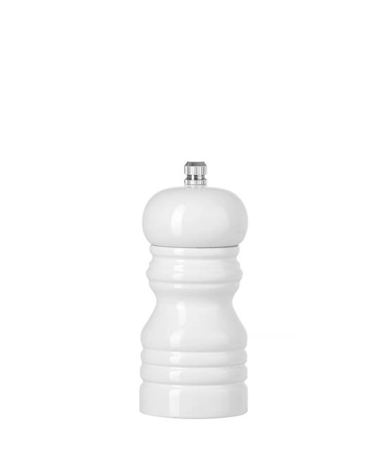 Młynek do soli drewniany, biały, ø50x113 mm | HENDI, 469613