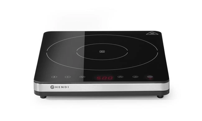 Kuchenka indukcyjna, 2 kW, 230 V, 295×400×42 mm | HENDI, Kitchen Line