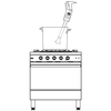 Mikser ręczny z trzepaczką 300 mm, 230 V, 0.35 kW | ROBOT COUPE, CMP 300 Combi