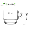 Filiżanka do espresso, 91 ml | LAV, Cambridge