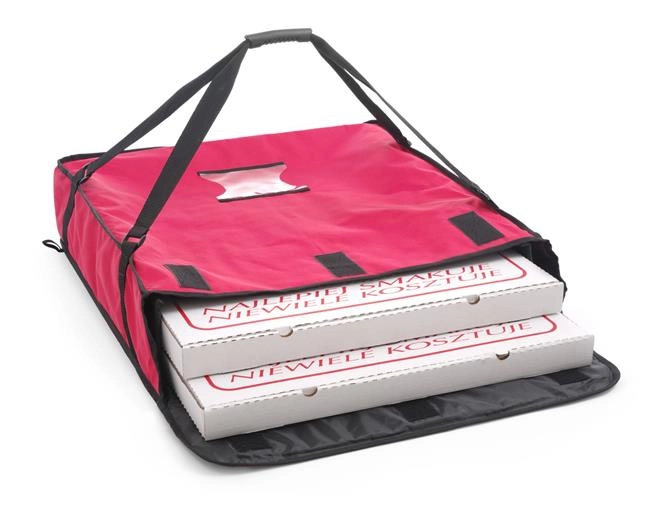 Torba do pizzy na 2 kartony, 670x670x170 mm | HENDI, 709863