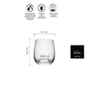 Szklanka niska, 460 ml | RONA, Lunar