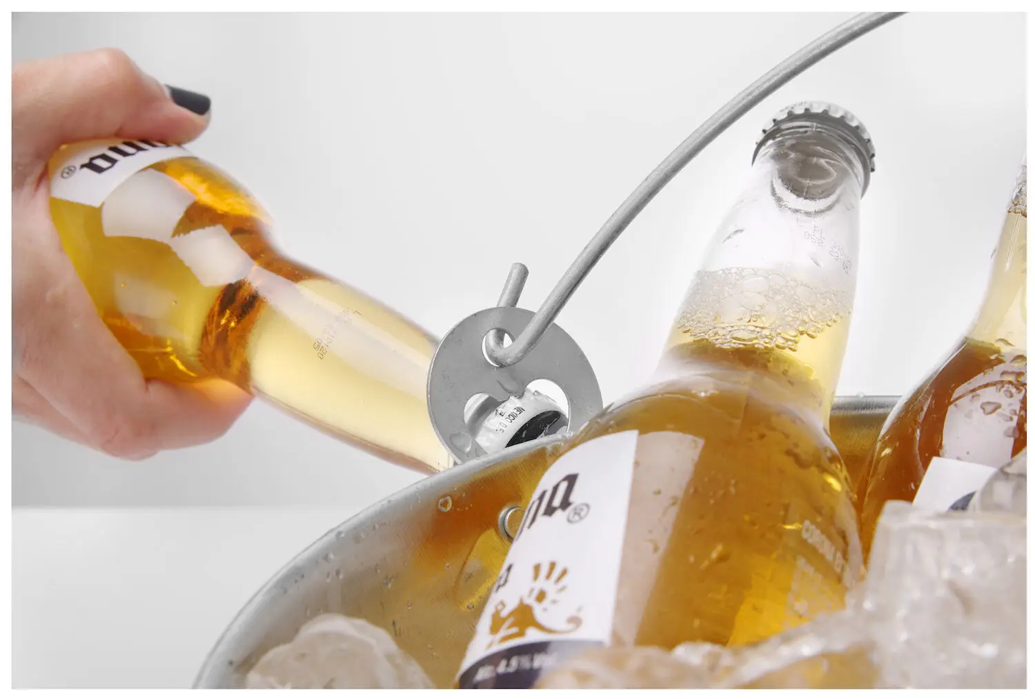 Wiadro do piwa z otwieraczem, ⌀230x180mm | BARUP, 516751