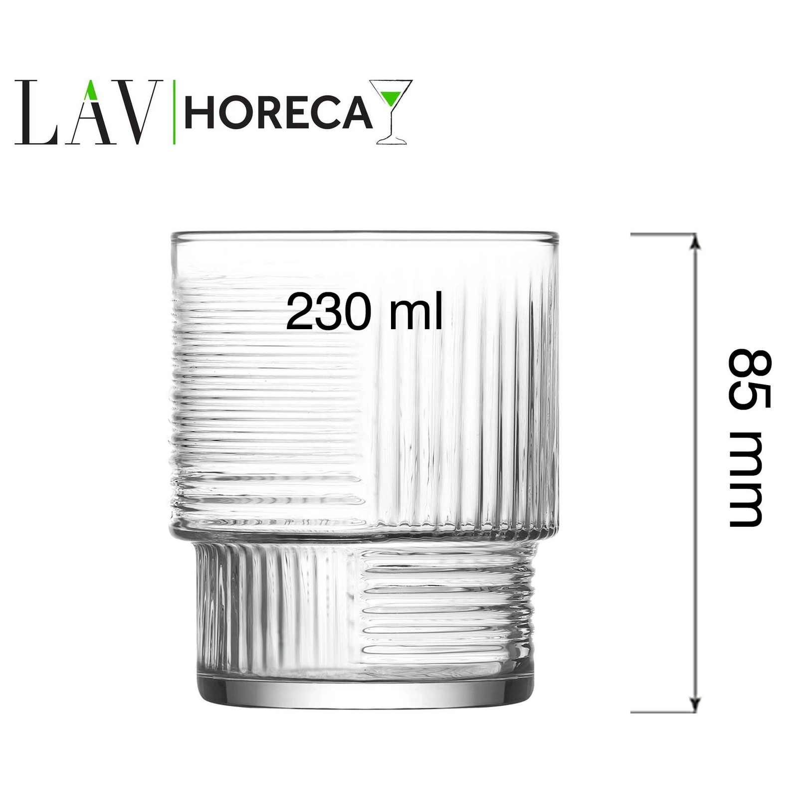 Szklanka niska, 230 ml | LAV, Istanbul
