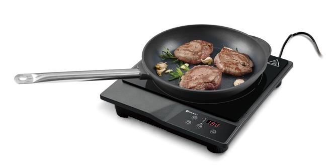Kuchenka indukcyjna, 1,8 kW, 230 V, 319×355×67 mm | HENDI, Kitchen Line