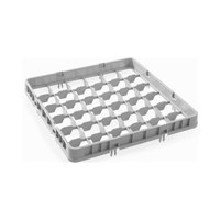 Nadstawa do kosza typ 2, 500×500×40 mm, 36 elementów, maks. ø 72 mm | AMERBOX, 877722