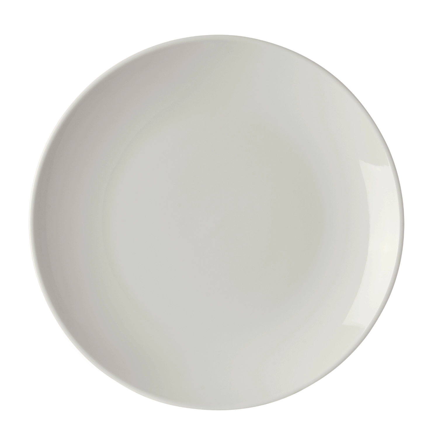 Talerz płytki bez rantu, Ø230 mm, kremowy | FINE DINE, Pure