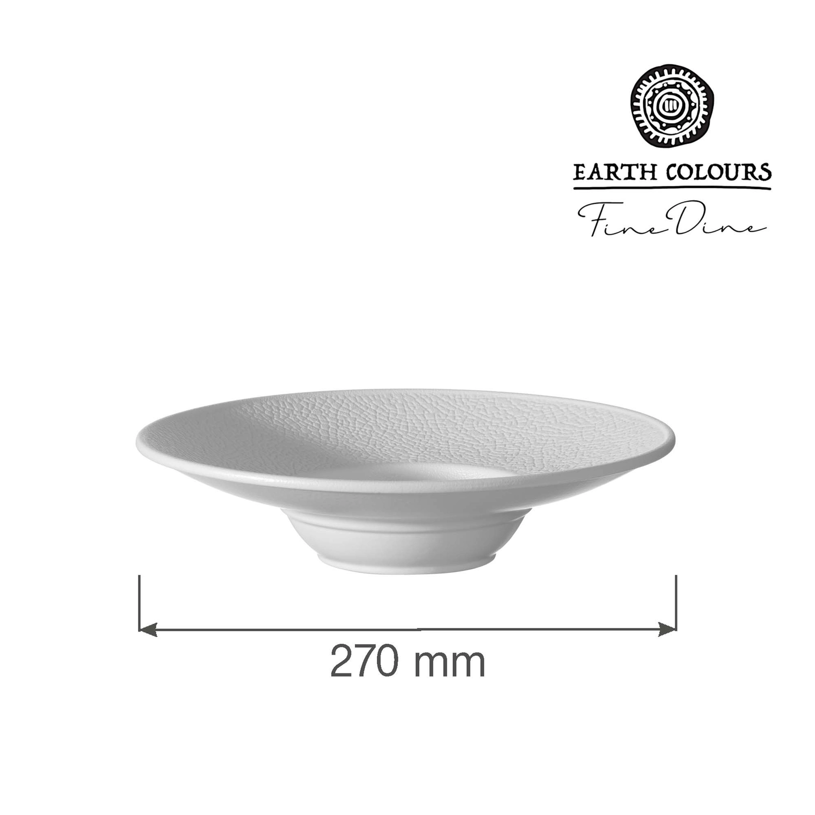 Talerz głęboki z szerokim rantem, Ø270 mm | FINE DINE, Fizz