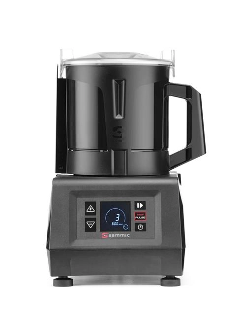Kuter-emulgator o zmiennej prędkości, 1,1 kW, czarny, 252×309×434 mm | SAMMIC, KE-4V