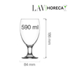 Pokal, 590 ml | LAV, Aspen