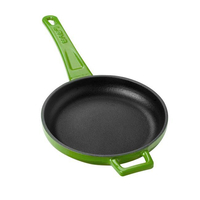 Mini patelnia żeliwna z metalowym uchwytem Ø160 mm, zielona, 400 ml | LAVA, 832110