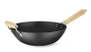 Patelnia Wok z drewnianym uchwytem, ⌀324 mm | HENDI, 627907