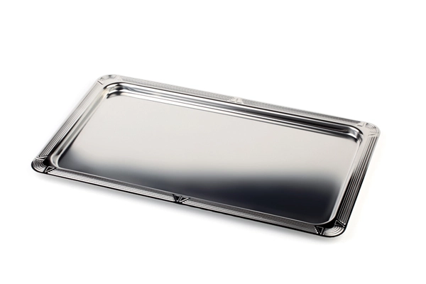 Taca prostokątna do serwowania z rantem dekoracyjnym GN 1/1, 530×325 mm | APS, Profi Line