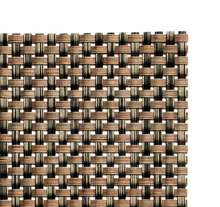 Podkładka stołowa z tworzywa 450x330 mm, beżowo-brązowa | APS, 60019
