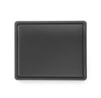 Deska do krojenia HACCP GN 1/2, 325x265x12 mm, czarna | HENDI, 826171