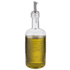 Butelka do oleju lub octu 0,35 l, 70x220 mm, przezroczysta, inox | APS, 40511