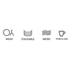 Serwetnik | FINE DINE, Crema/Perla
