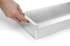 Blacha cukiernicza aluminiowa, zamykana, 580x200x50 mm | HENDI, 689868