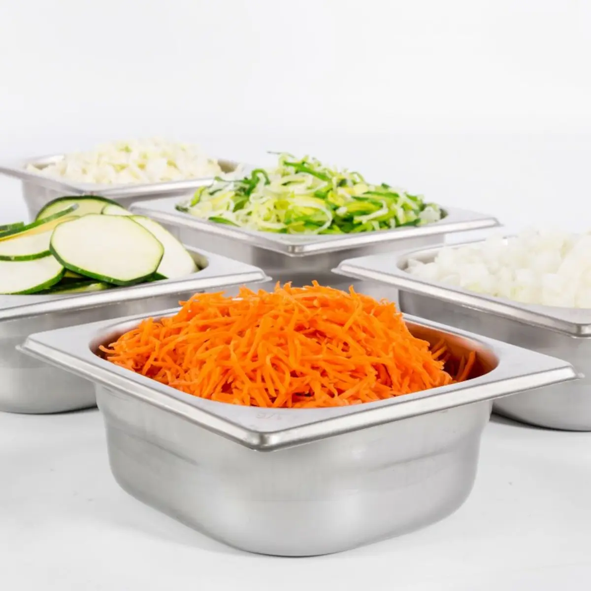 Szatkownica elektryczna do warzyw, z panelem elektronicznym, 400 V, 0,55 kW, 389x405x544 mm | SAMMIC, CA-31